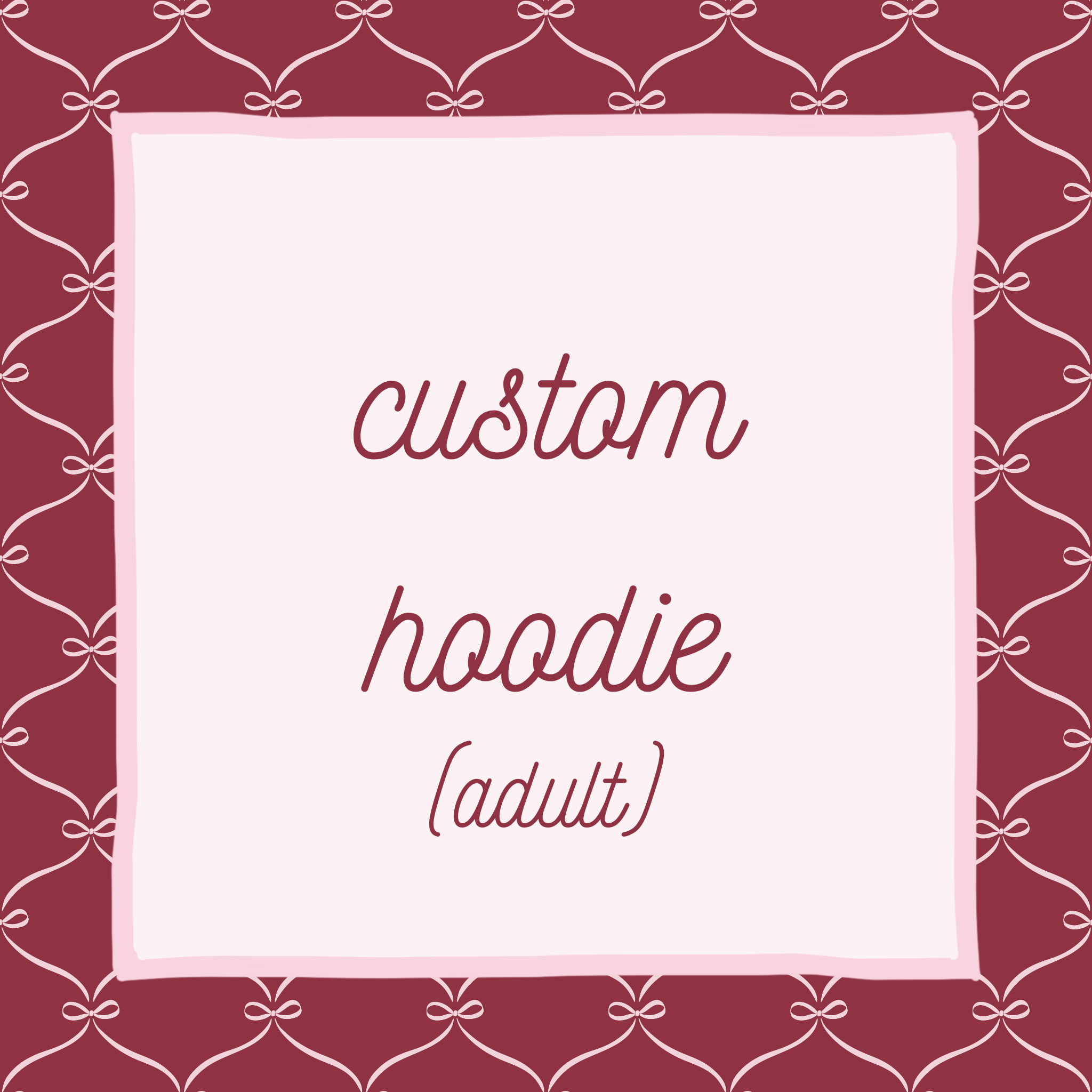 Custom Adult Hoodies